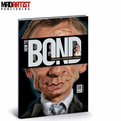 Book - How to BOND: Caricatures, Illustrations & Tutorials (Villains, Girls & Agents)